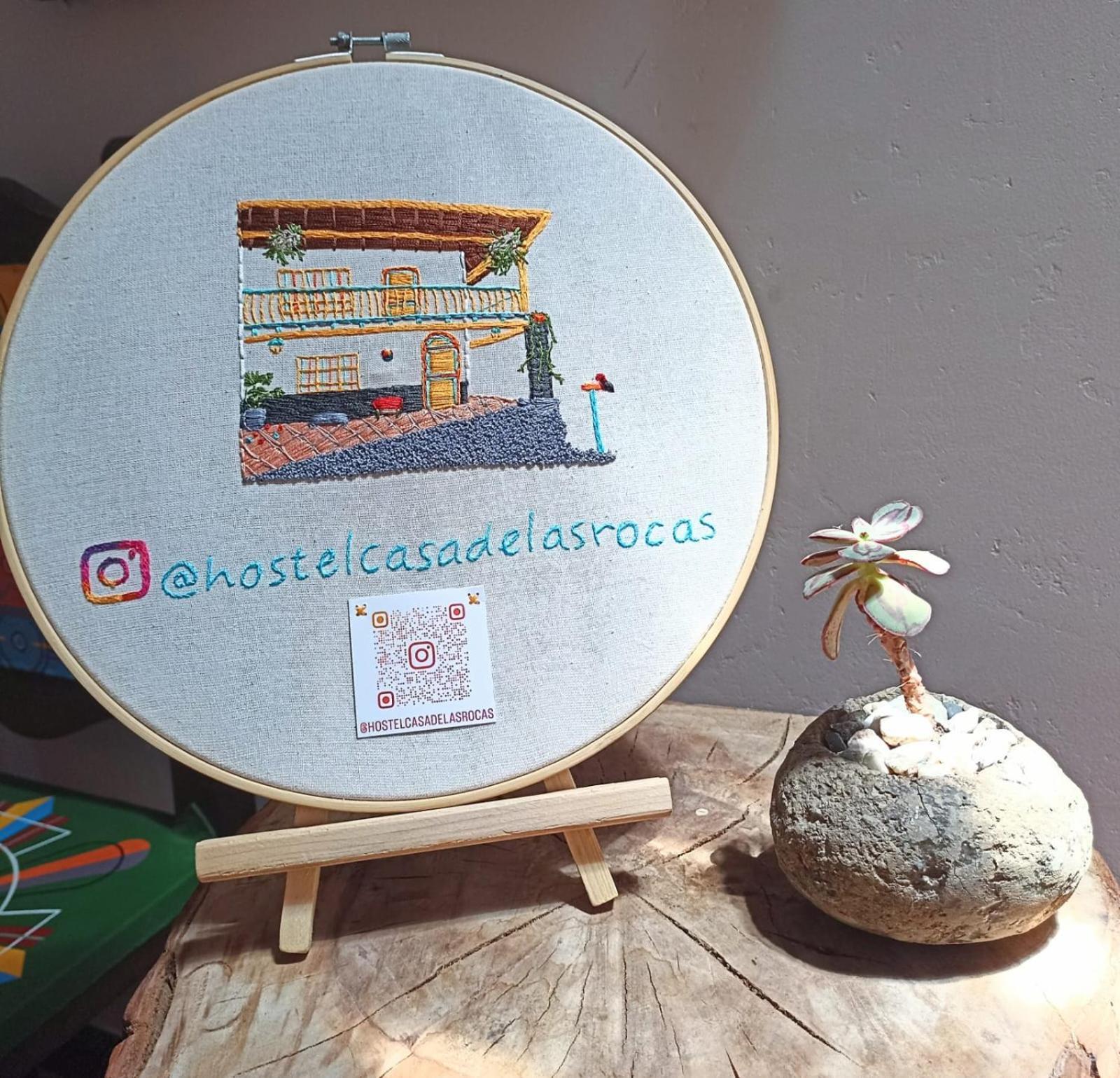 Casa De Las Rocas Hostel Jardín Extérieur photo