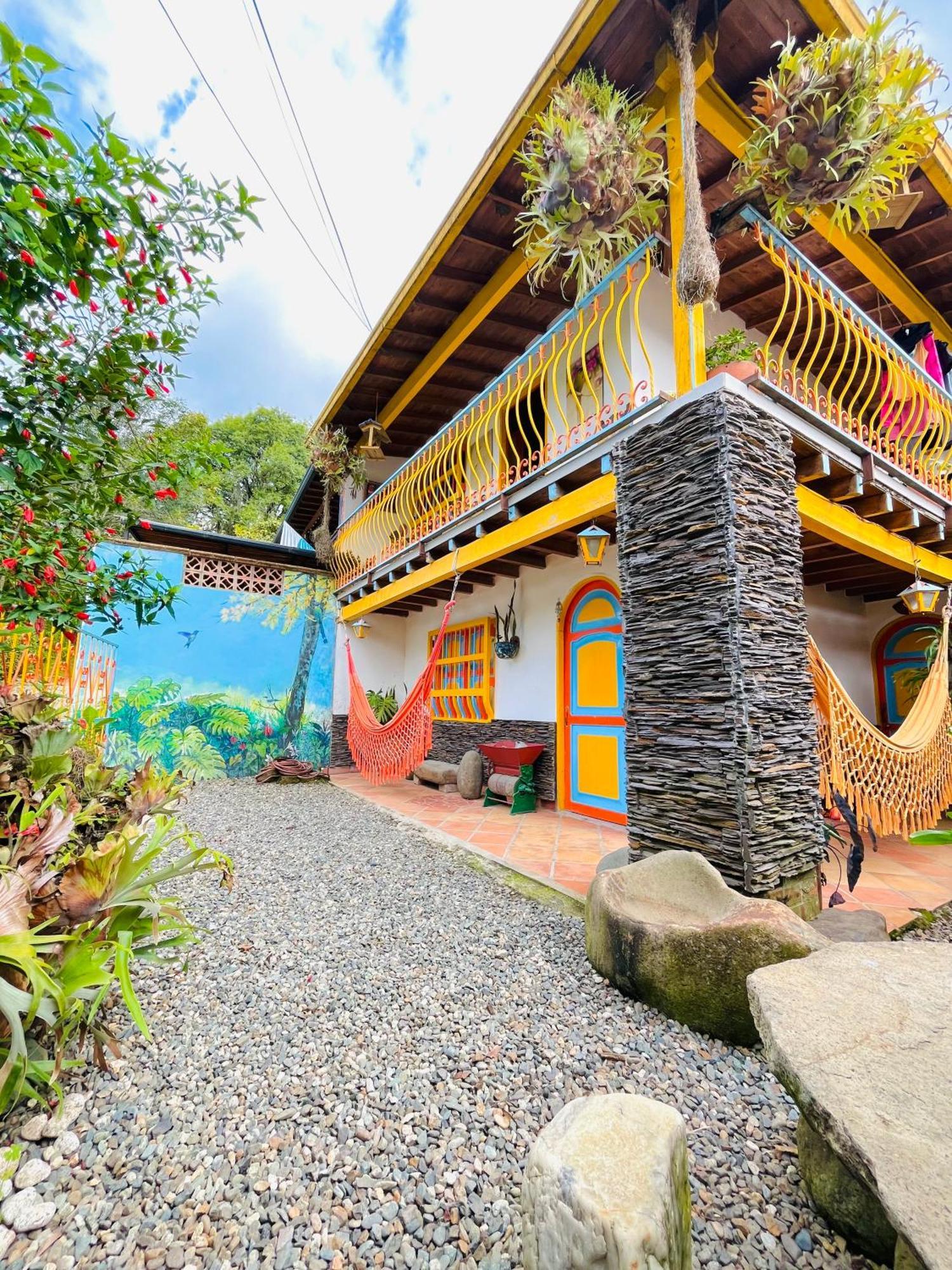 Casa De Las Rocas Hostel Jardín Extérieur photo